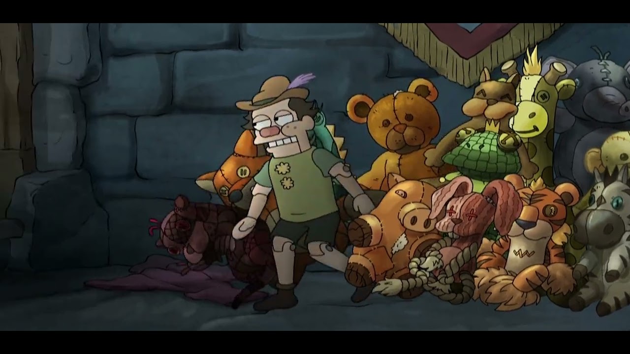 Disenchantment from Matt groening Derek the Prince, Bear Kit and freckles team up 2k 87fps 