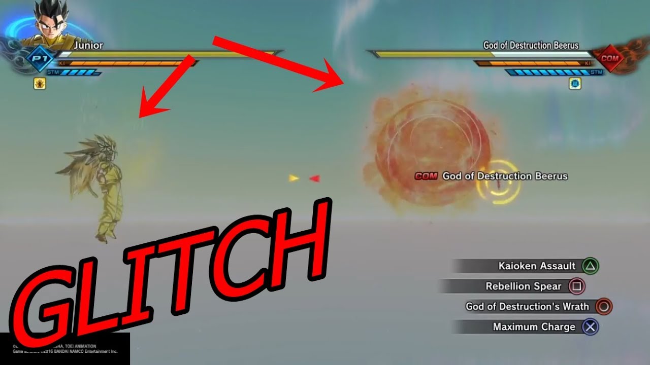 HOW TO PENETRATE ANY ULTIMATE ATTACK GLITCH DRAGON BALL XENOVERSE 2