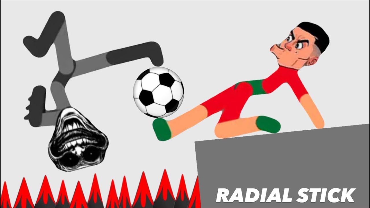 Best Falls | Stickman Dismounting compilation of funny moments RADIAL STICK #707