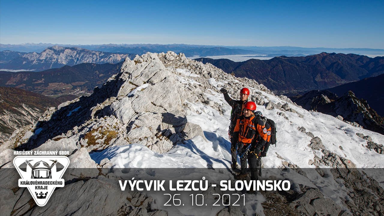 3. 2. 2021 - Slovinsko - lezci sbírali zkušenosti u záchranářů v Triglavském národním parku