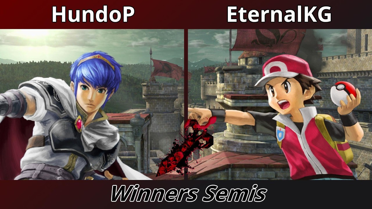 Castle Siege 110 - Winners Semis - HundoP (Marth) vs EternalKG (Pokemon Trainer)