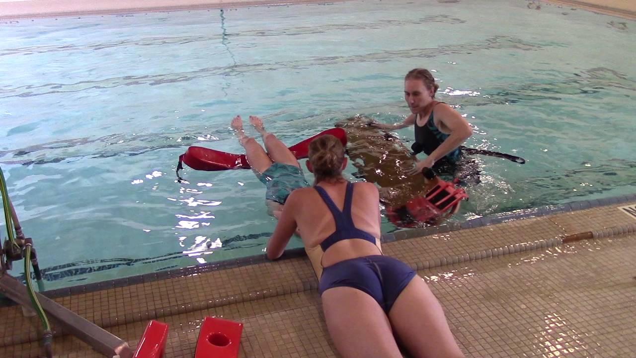 Backboard spinal injury victim
