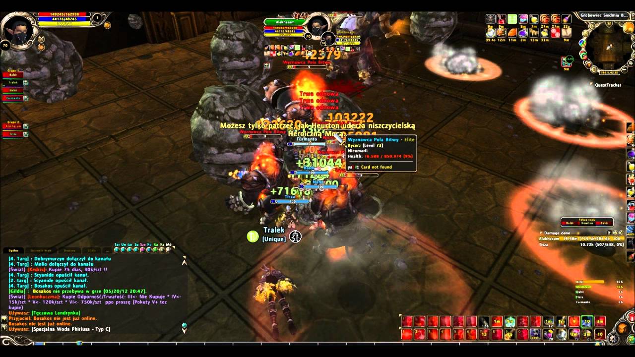 Runes of Magic - Tomb of the Seven Heroes Hard mode done by 6 man - Cath Unique