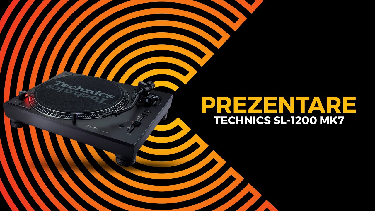 Technics SL-1200/1210 MK7 Review RO - Platane / Pick-up - DjSuperStore
