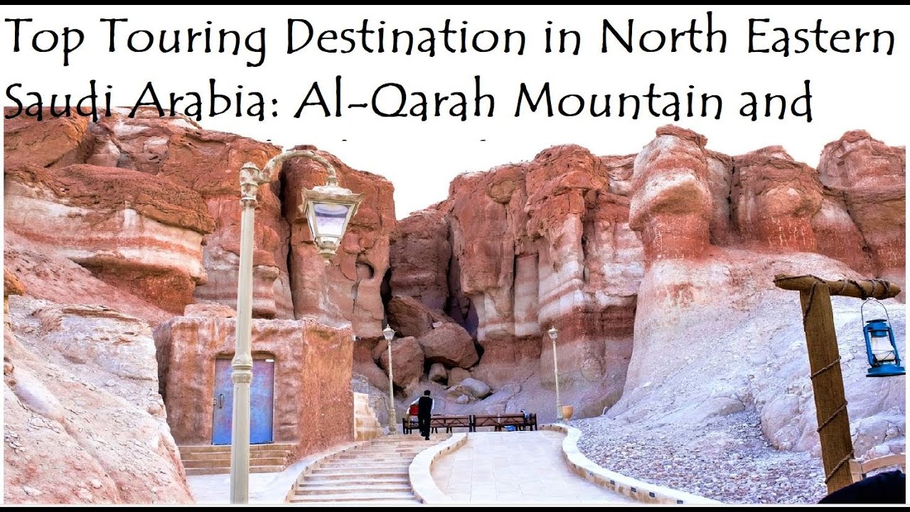 Al-Qarah Mountain and Caves / Jabal al Qarah, Hofuf Saudi Arabia - 4k UHD