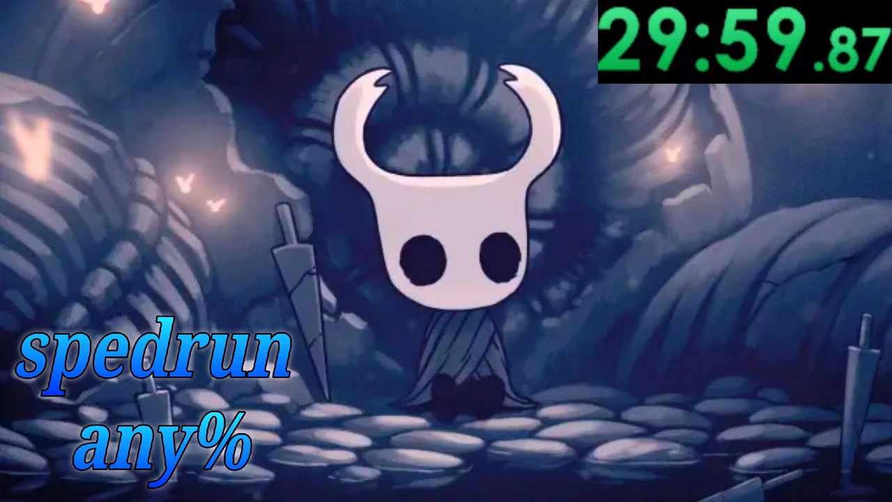 spedrun de hollow y otros juegos