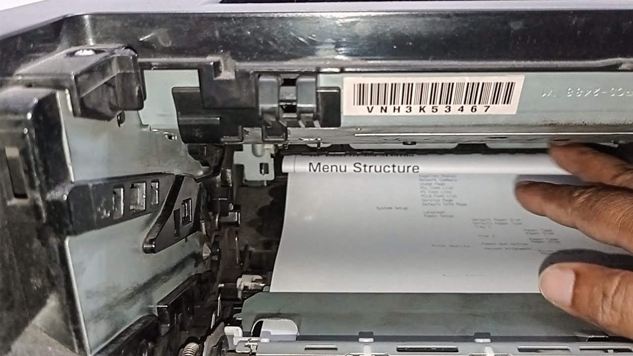 Paper jam in cartridge area || how to fix hp laserjet 401 printer paper jam