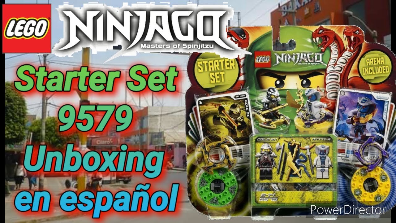 //LEGO NINJAGO//STARTER SET 9579//Unboxing en Español--Angelo DX//