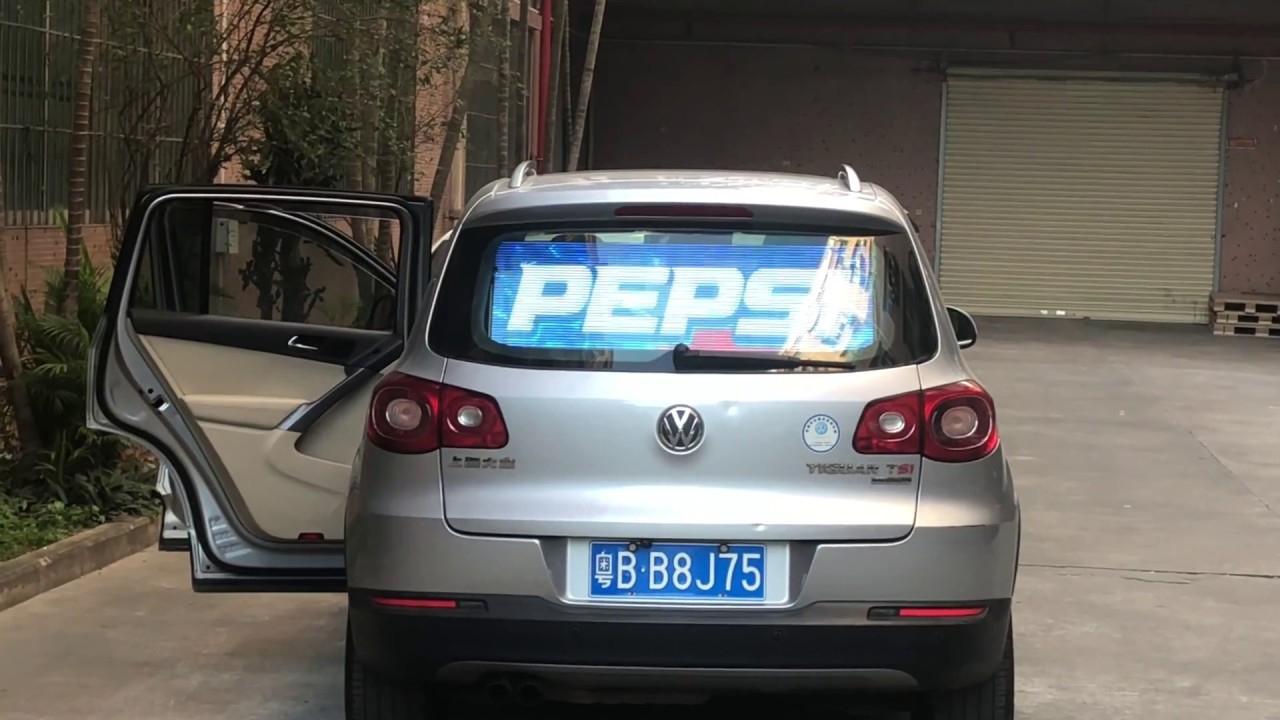 NSELED Car back LED Display