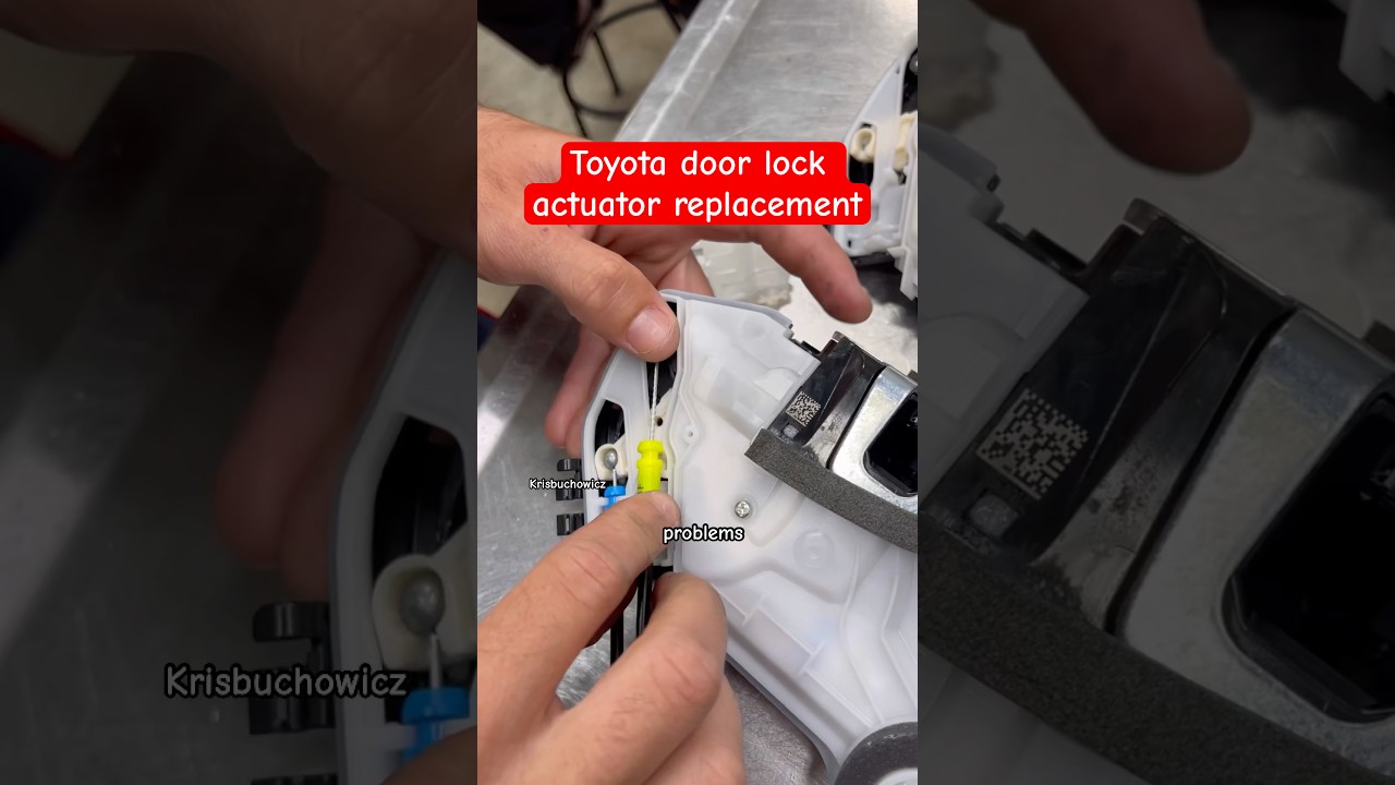 Toyota Camry Door Lock Actuator Replacement. Quick & Easy Fix!