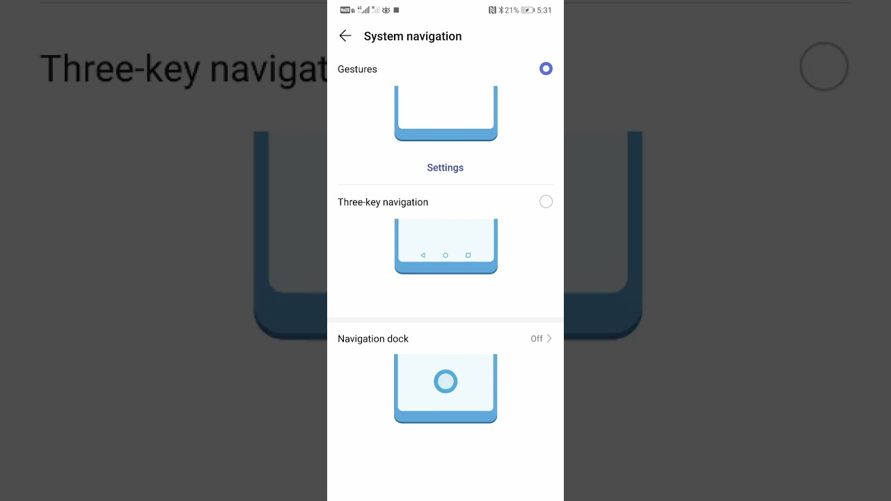 how to do System Navigation on any Huawei phone
