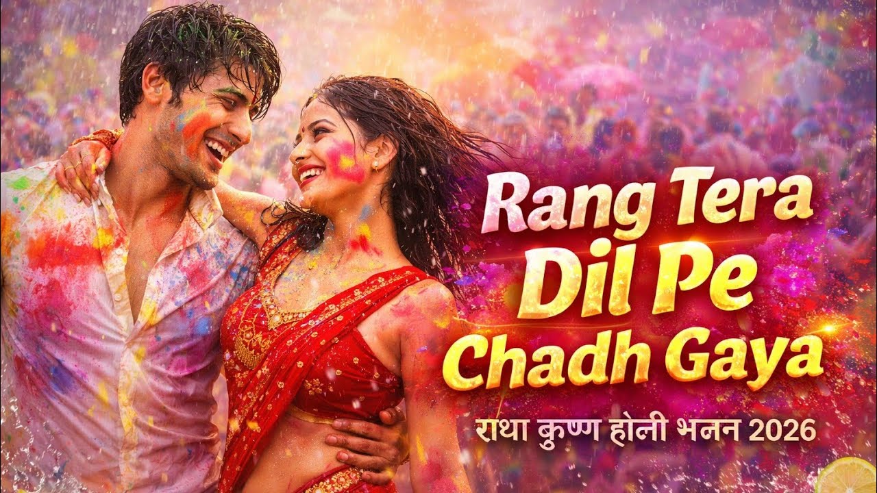Rang Tera Dil Pe Chadh Gaya | New Holi Song 2026 | Bollywood Holi Special | Romantic DJ Dance Video