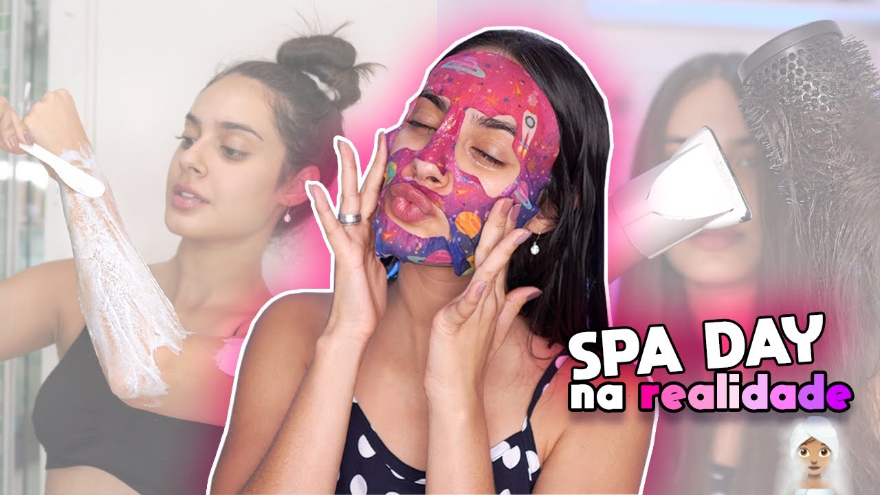 SPA DAY REALZÃO para COMEÇAR o ANO LINDA!