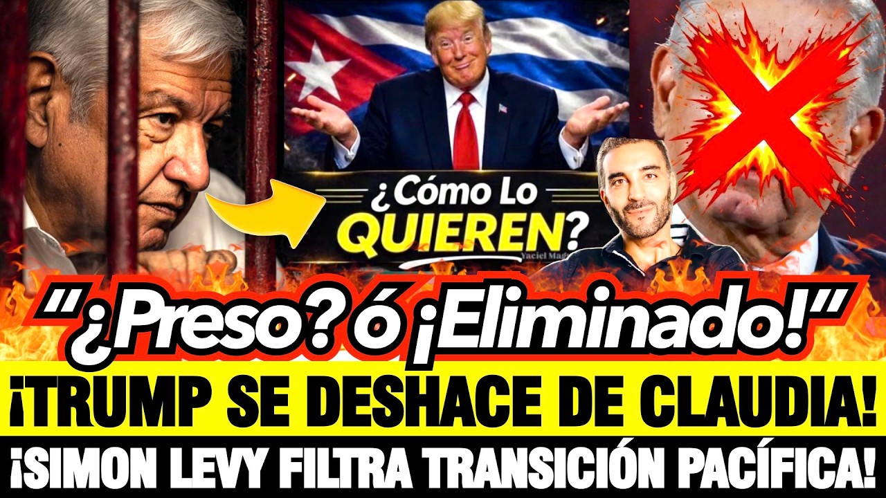 &iexcl;SIM&Oacute;N LEVY REVELA PLAN de TRUMP para M&Eacute;XICO! 👉 &iexcl;TRANSICI&Oacute;N PAC&Iacute;FICA! &iquest;AMLO PRESO? &oacute; &iexcl;ELIMINADO!