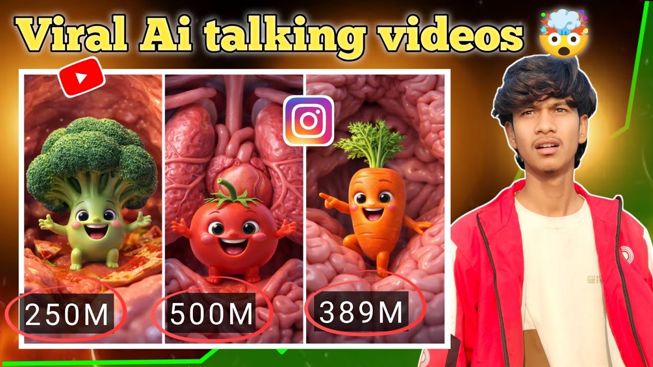 How to create Ai talking videos 📷🤯 | (Tech som) 2 minut me video teyar 😧