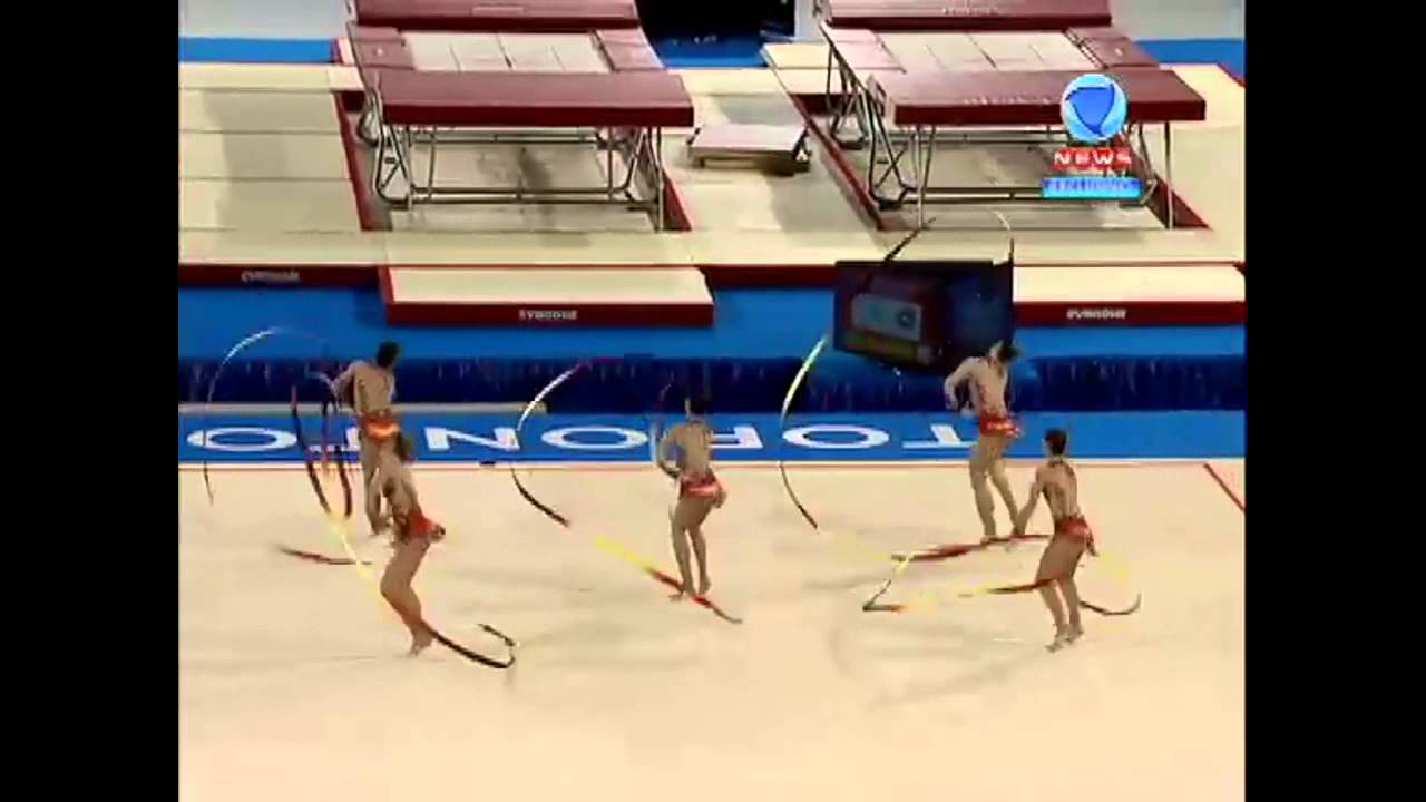 [HD] Veja a apresentação das brasileiras na Ginástica Rítmica - Pan de Toronto 2015