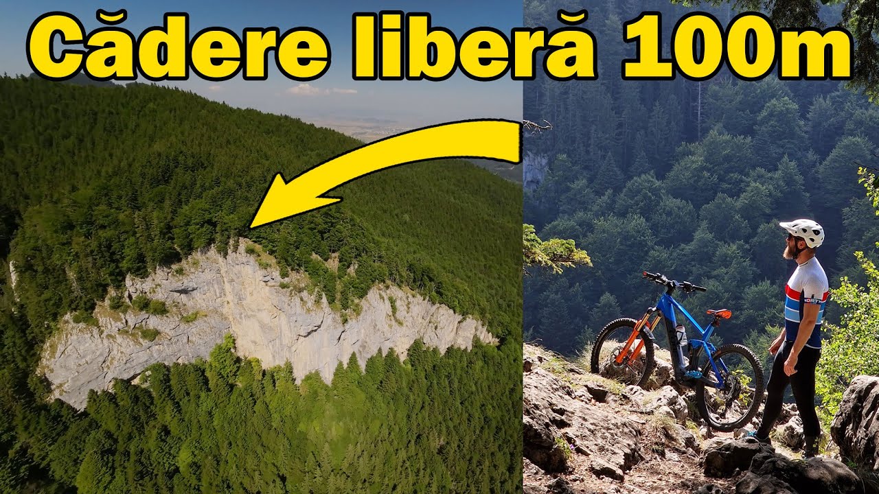 Pe marginea Prăpastiei Urșilor, munții Piatra Mare cu bicicleta electrică