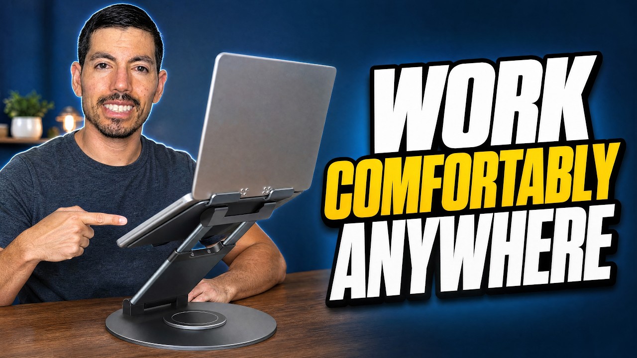 Nulaxy LS18 Telescopic 360&deg; Rotating Laptop Stand, Worth It? [Test]