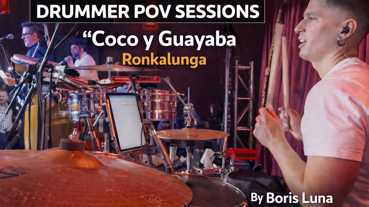 🥁 Drummer POV Sessions | Coco y Guayaba – Ronkalunga (Live at Scala Miami)