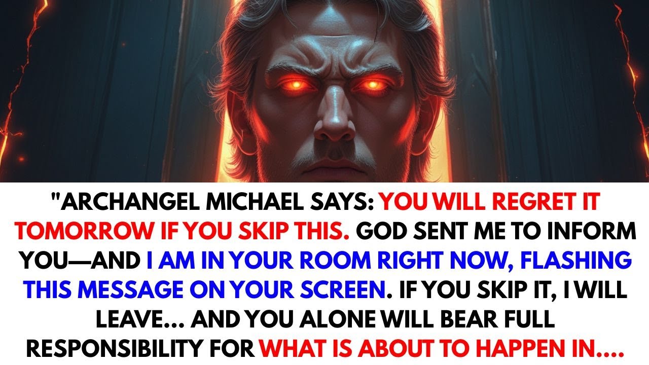 “Archangel Michael Is in Your Room—Don’t Ignore This or Regret It Tomorrow”