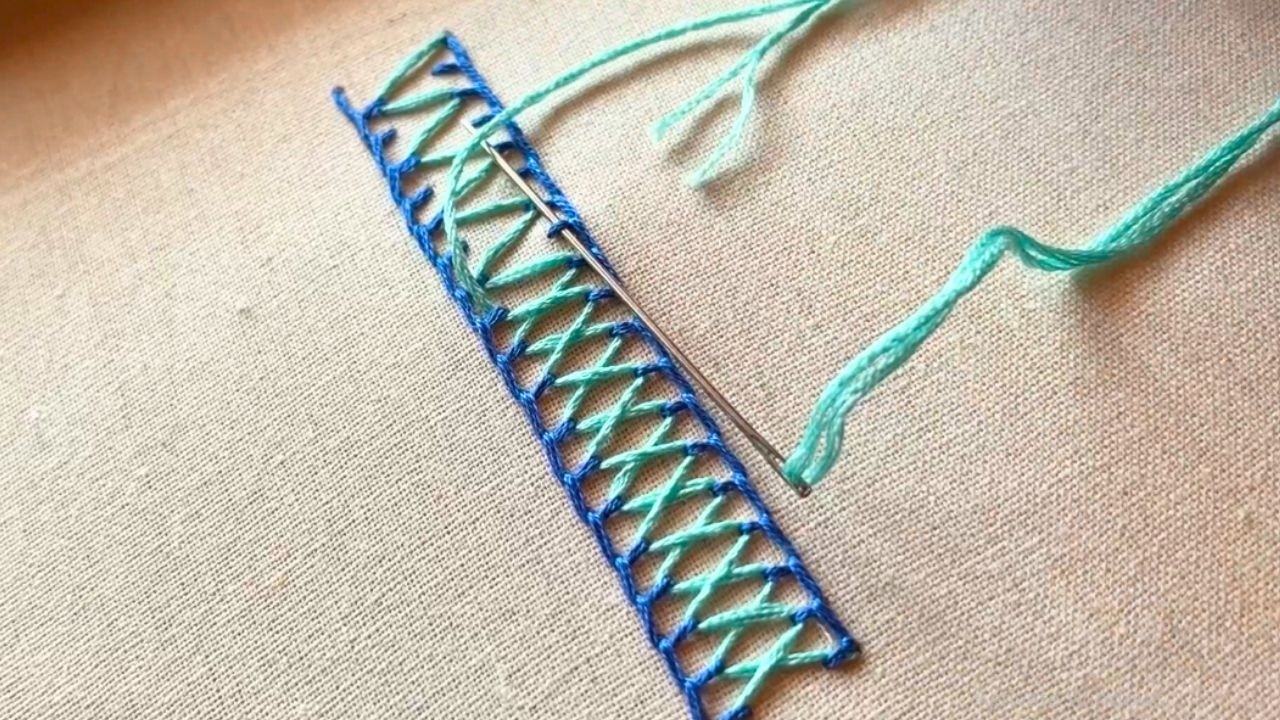 Beautiful hand embroidery designs|border design|hand embroidery stitches for Beginners