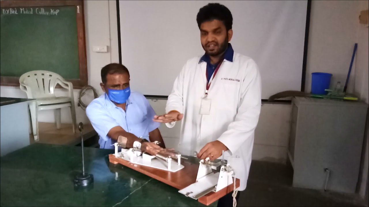 Human Experiment   #Mosso's Ergogrphy.  Follow on Instagram #pvsmededu
