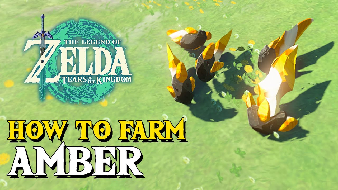 Zelda Tears Of The Kingdom How To Farm Amber (Battle Talus Locations)