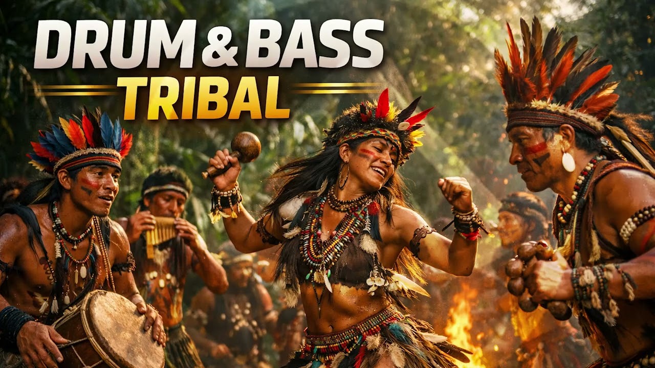 🌿 Tribal Drum & Bass – Indigenous South American Vibes 🌿