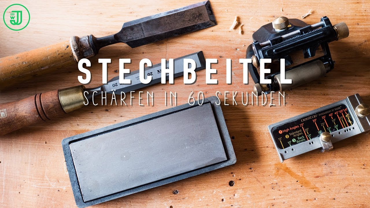 Super SCHARFE STECHBEITEL in nur 60 Sekunden | Tipps vom Tischlermeister | Jonas Winkler