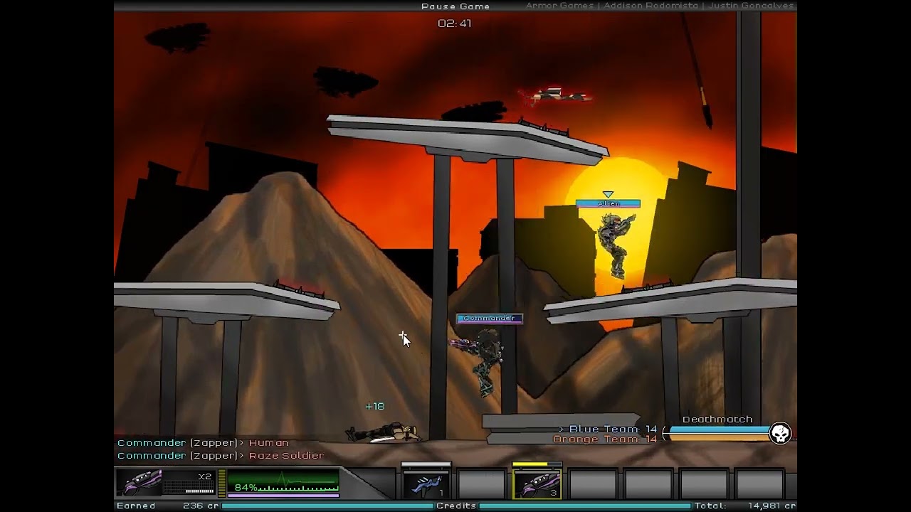 Raze 2 - Alien Campaign (Balance Version) part 1