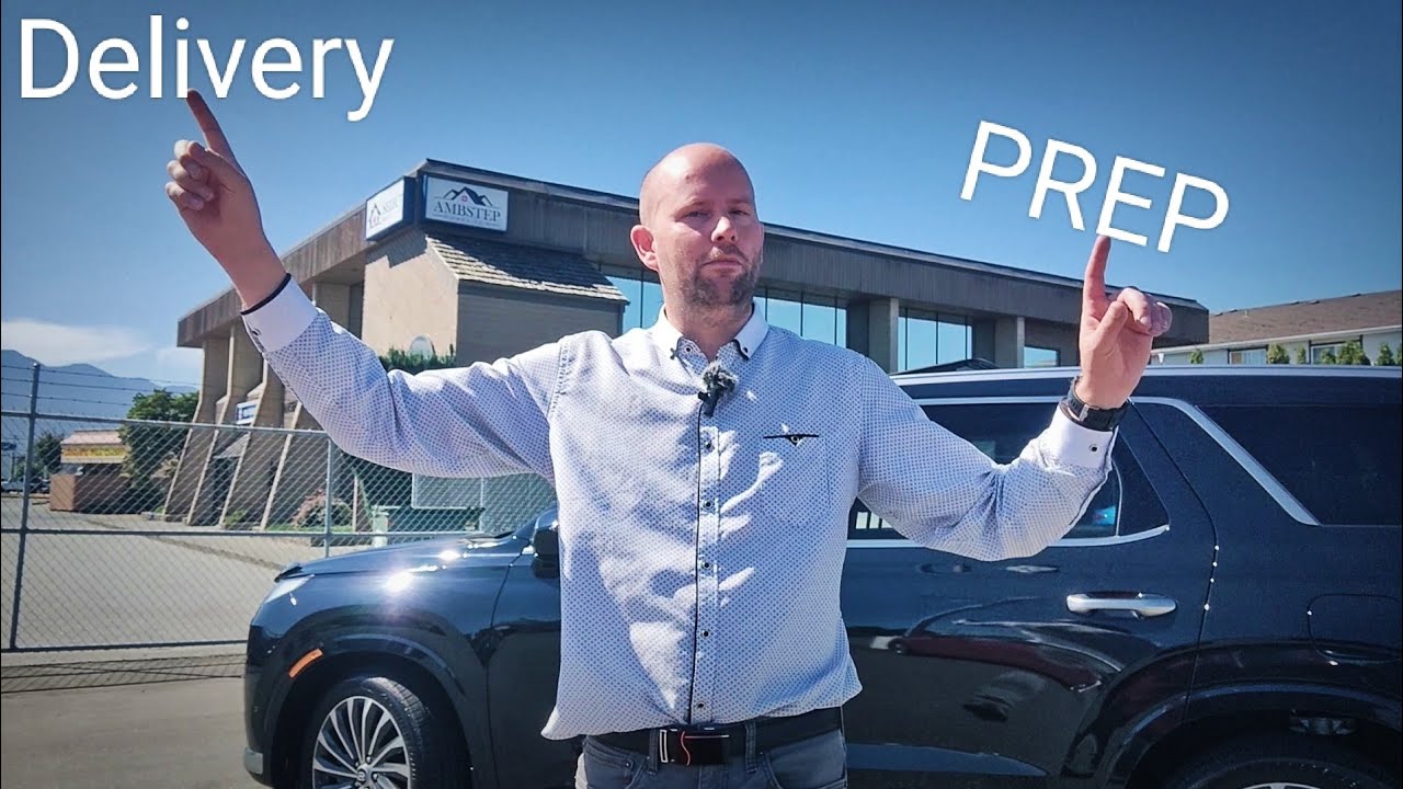 Hyundai Palisade Calligraphy, delivery prep!