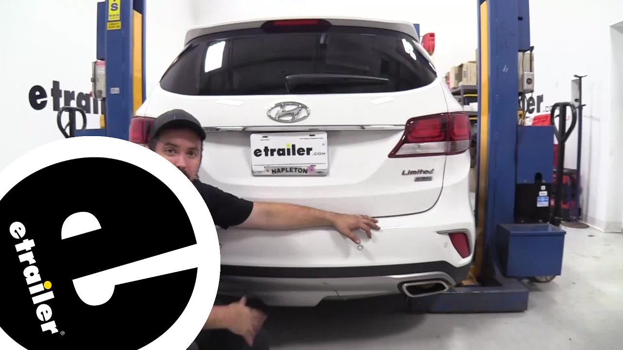 Step-By-Step Installation Tutorial for the Curt Trailer Hitch Receiver on a 2019 Hyundai Santa Fe XL