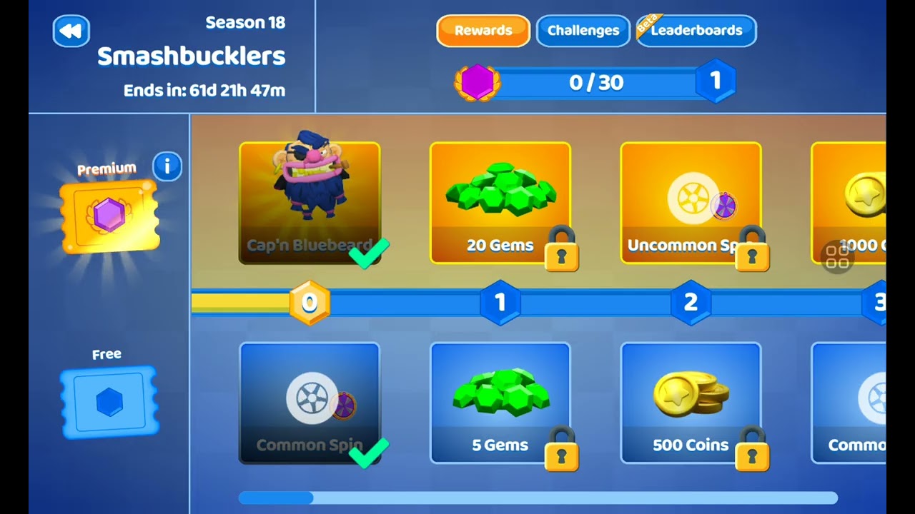 Buying the Season 18 Smash Bucklers Smash Pass and Spinning the S18 Wheel Part 2