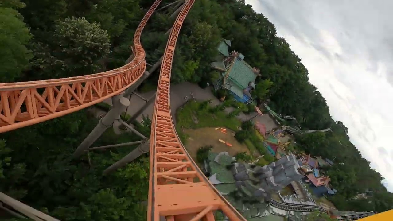 Onride (backwards) | Expedition GeForce | Plopsaland Deutschland 2025