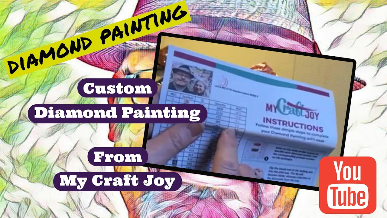 Diamond Painting - Unboxing A Custom Diamond Painting From My Craft Joy!