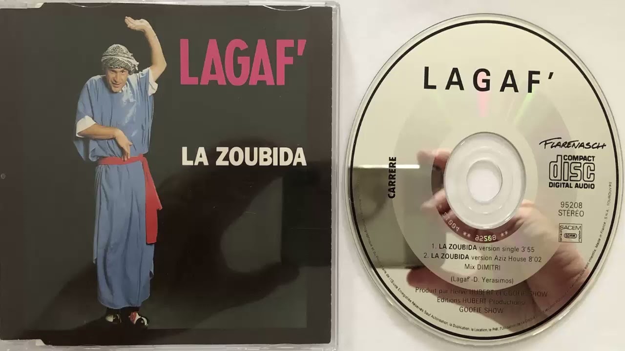 Lagaf' La zoubida (Version Aziz House) (1991) (CD Maxi)