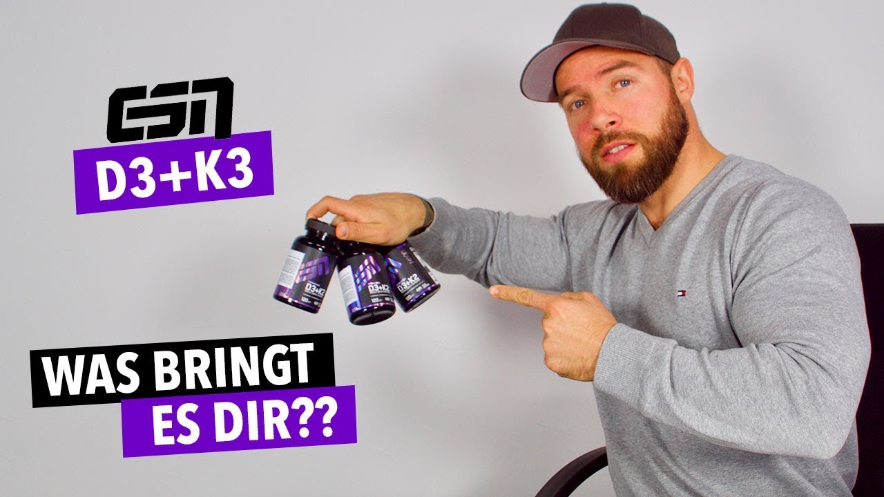ESN Vitamin D3 + K2 💊 Review | Muscle Builder Shop