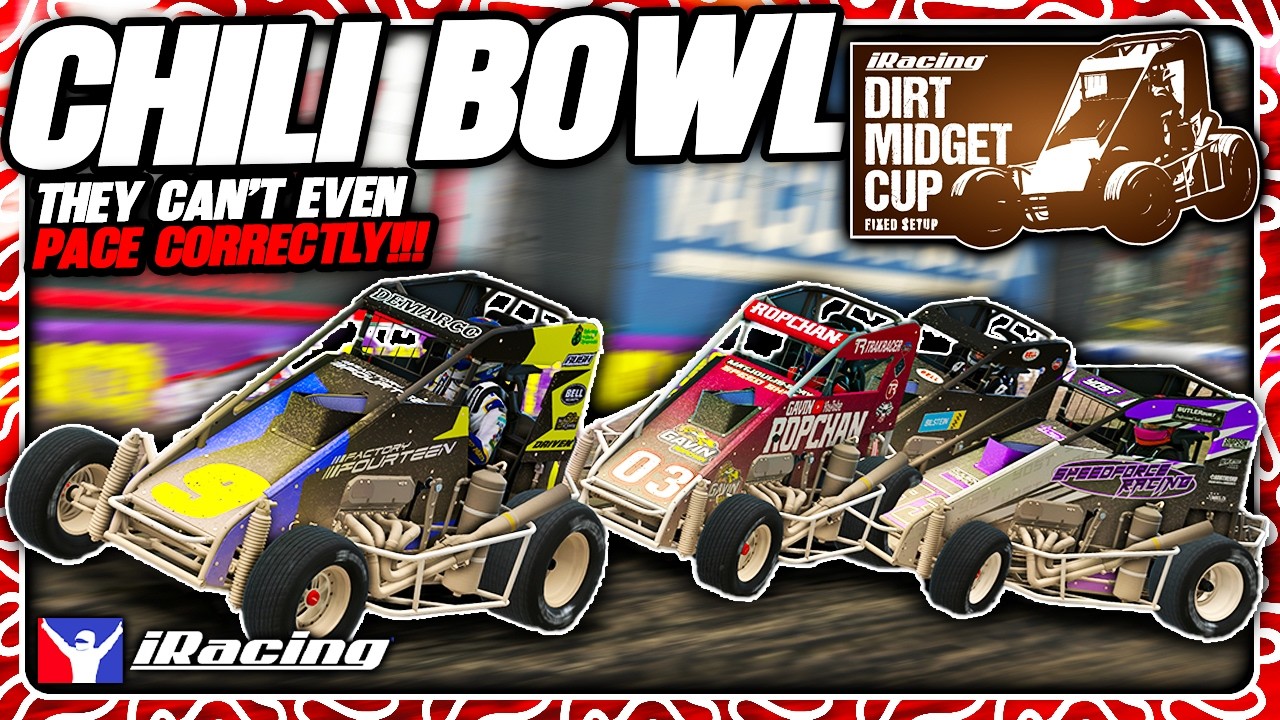 Dirt Midget at The Chili Bowl | iRacing Dirt