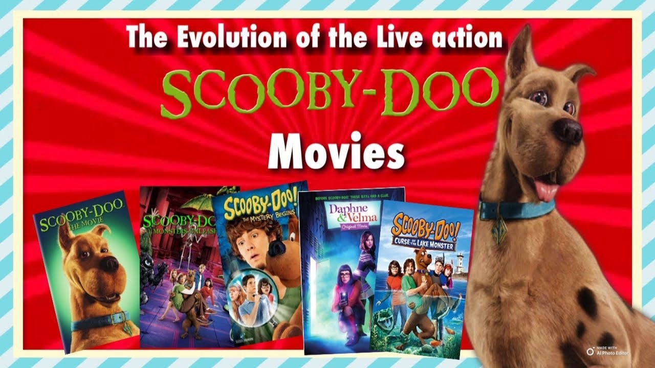 THE EVOLUTION OF THE SCOOBY-DOO LIVE ACTION MOVIES | A RETROSPECTIVE