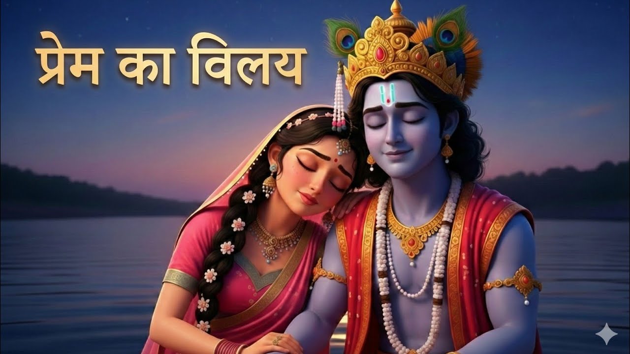 जब राधा में कृष्ण समाहित हो गए | Radha Krishna | Heart touching Story #krishnaleela #krishna #radha 