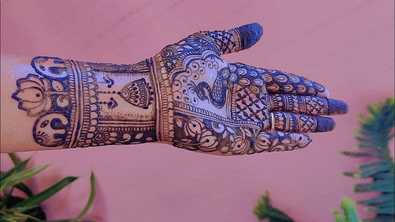 Makar sankranti special mehndi design #mehndi for beginners #Heena mehndi design 