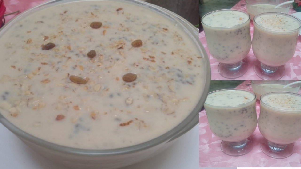 Ramadan Special Drink Recipe /Creamy Healthy Drinks For Iftar / Summer Special Drinks Recipe