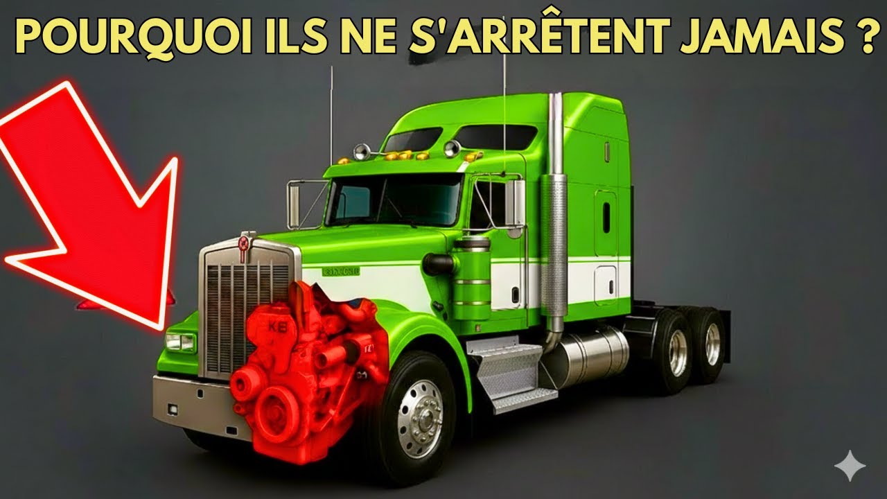 Pourquoi les CAMIONS ne s'arrêtent JAMAIS ?