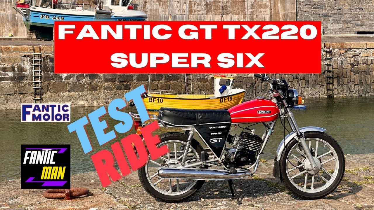 Fantic GT TX220 Super Six | Running-In Test Ride | in 4k