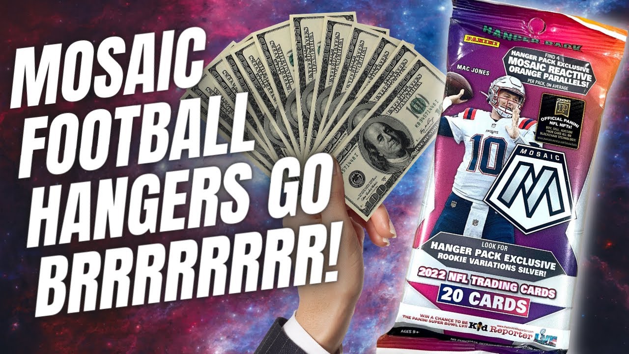 My BEST card rip ever! I lost my mind. MASSIVE GENESIS HIT!! - 2022 Mosaic Football Hanger Review