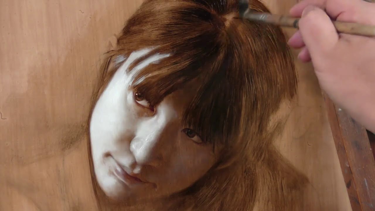 Under painting (oil sketch) Osamu OBI
