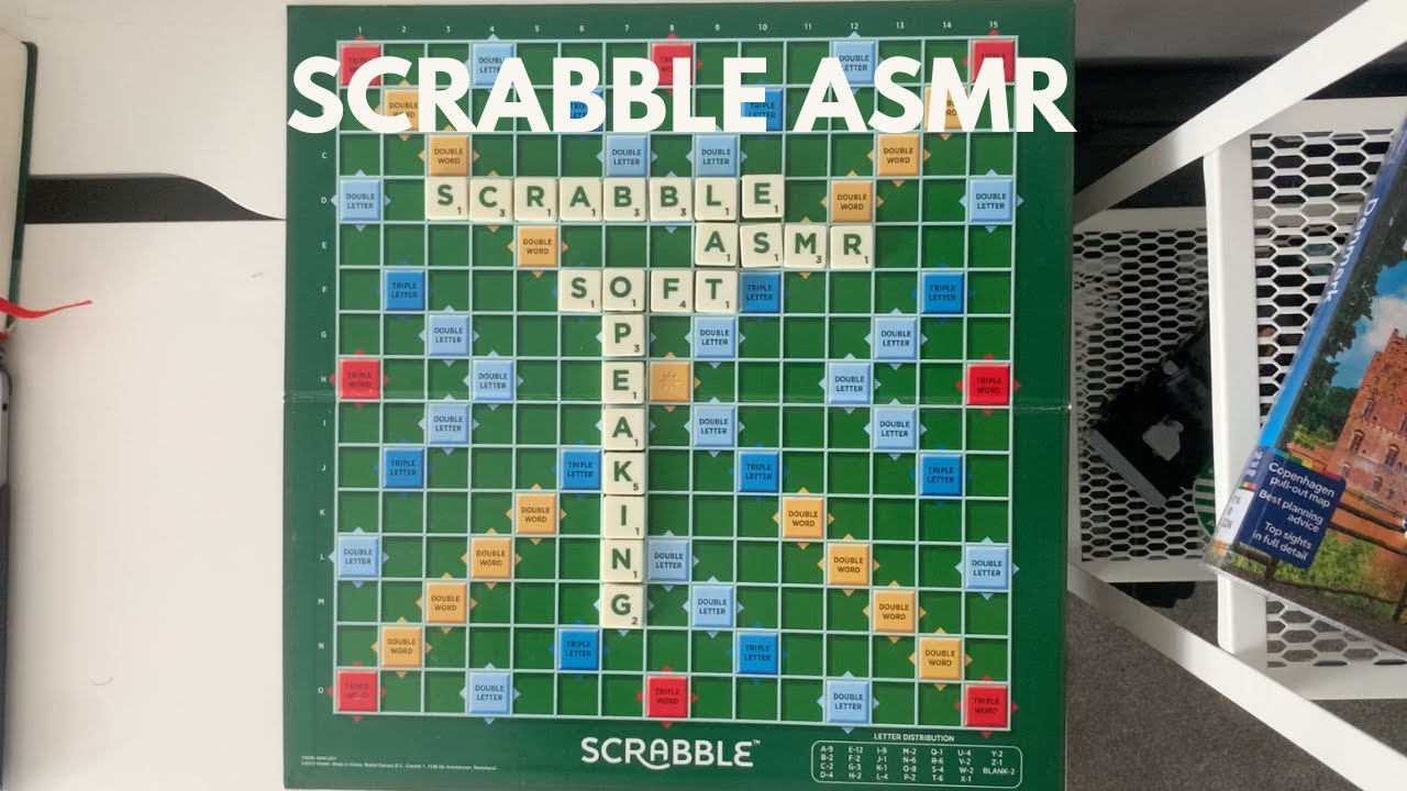ASMR| Scrabble for sleep and relaxation (asmr for relaxation, sleep, study)