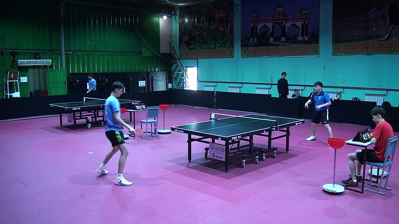 Чемпионат КР по настольному теннису, 04 05 2025 первая камера