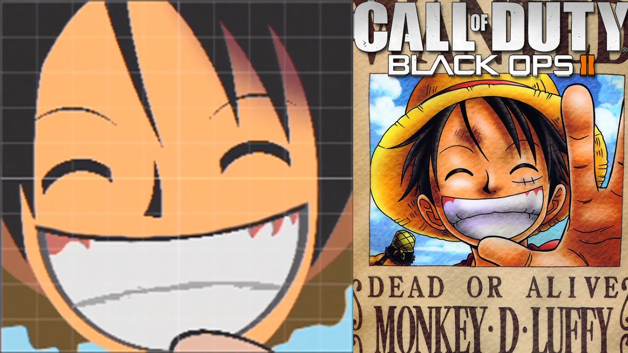 Black Ops 2 / Monkey D. Luffy (Emblem Tutorial)