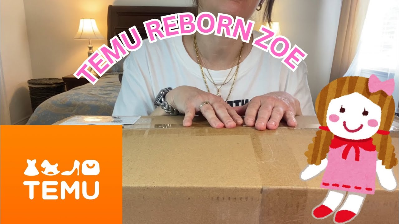 💝Temu Box Opening💕Reborn Replica Zoe💕💙Ross Baby Clothes Haul💙